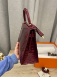 Сумка женская Kelly, 28, GHW NILOTICUS Hermes Артикул LUX-113964. Вид 4