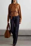 Кожаная куртка Yves Saint Laurent Артикул LUX-114263. Вид 1
