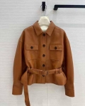 Кожаная куртка Yves Saint Laurent Артикул LUX-114263. Вид 2