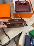 Сумка женская Kelly mini PHW, Chevre Hermes Артикул LUX-114534. Вид 7