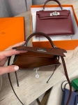 Сумка женская Kelly mini PHW, Chevre Hermes Артикул LUX-114534. Вид 8