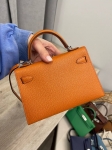Сумка женская Kelly mini PHW, Chevre Hermes Артикул LUX-114532. Вид 4