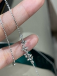 Подвеска Butterfly Pavе petite diamond line из белого золота  Graff Артикул LUX-116843. Вид 3