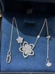 Подвеска Butterfly Pavе petite diamond line из белого золота  Graff Артикул LUX-116843. Вид 9