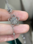 Подвеска Butterfly Pavе petite diamond line из белого золота  Graff Артикул LUX-116843. Вид 11
