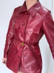 Кожаный жакет Gucci Артикул LUX-117613. Вид 1