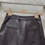 Кожаные шорты  Gucci Артикул LUX-117615. Вид 2