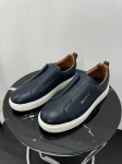 Слипоны Santoni  Артикул LUX-119954. Вид 1