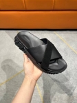 Шлепанцы Hermes Артикул LUX-120214. Вид 1