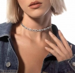 Колье-чокер из коллекции MOVE LINK MULTI CHOKER  Артикул LUX-121016. Вид 2
