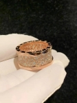 Кольцо Bulgari B.zero1 бриллианты, розовое золото 18к Bvlgari Артикул LUX-121020. Вид 1