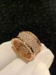 Кольцо Bulgari B.zero1 бриллианты, розовое золото 18к Bvlgari Артикул LUX-121020. Вид 4