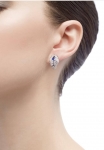 Серьги Serpenti из белого золота 18 карат Bvlgari Артикул LUX-121023. Вид 4