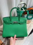 Сумка женская Birkin 30 , Togo, РHW Hermes Артикул LUX-121154. Вид 1