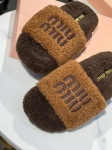 Меховые тапочки  Miu Miu Артикул LUX-121162. Вид 2