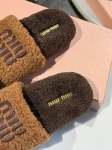 Меховые тапочки  Miu Miu Артикул LUX-121162. Вид 3