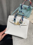  Сумка женская Birkin 25, swift Hermes Артикул LUX-121465. Вид 1