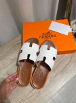 Шлепанцы  Hermes Артикул LUX-121490. Вид 1