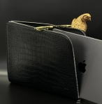 Папка из натуральной кожи крокодила  Louis Vuitton Артикул LUX-121513. Вид 3