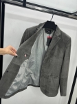 Пиджак из натуральной замши  Kiton Артикул LUX-121979. Вид 2