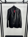 Пиджак из натуральной кожи   Kiton Артикул LUX-121980. Вид 1