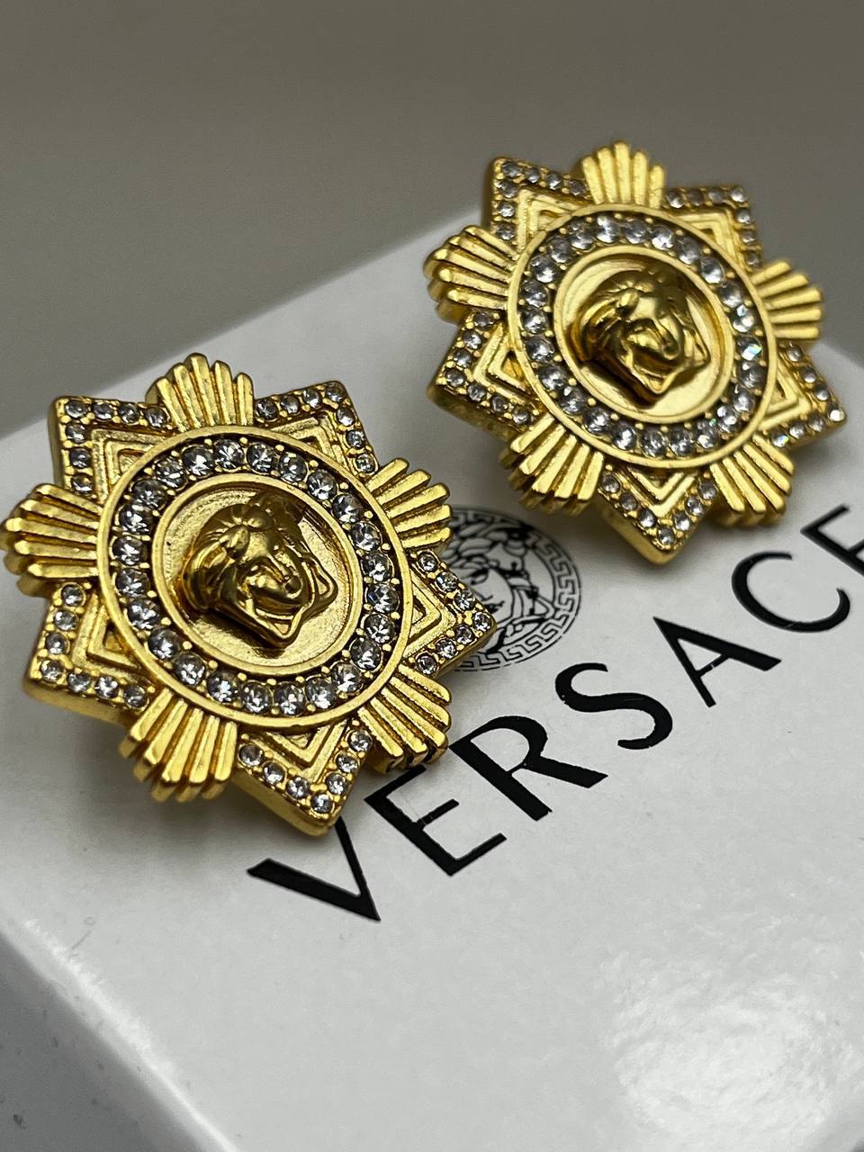 Серьги  Versace Артикул LUX-102035