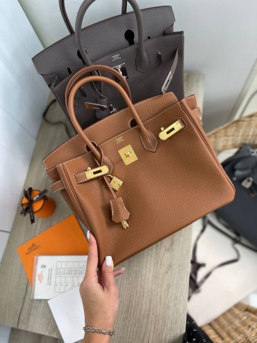 Сумка женская Birkin 30, Togo, PHW Hermes LUX-74369