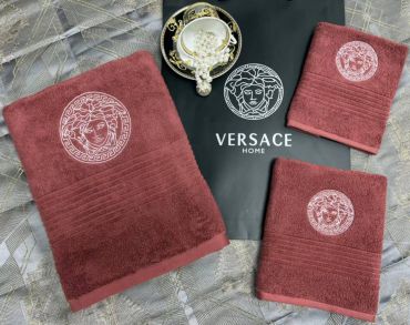 Комплект из 3х полотенец Versace LUX-74980