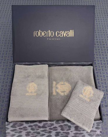 Комплект из 3-х полотенец  Roberto Cavalli LUX-105789