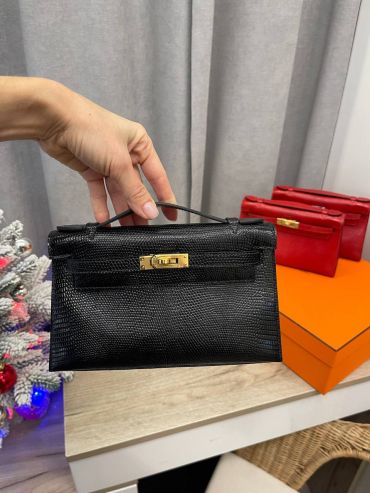 Сумка женская Pochette,  Lezard Natura