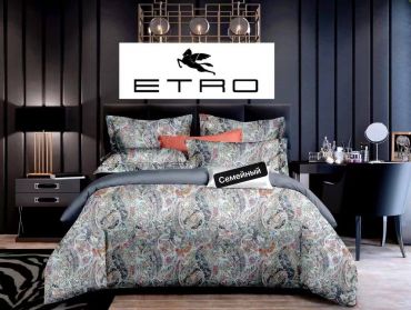 Комплект постельного белья Etro  LUX-76987