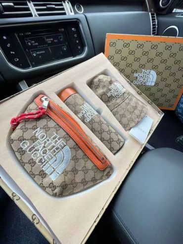 Набор (сумка, термос, панамка)  Gucci LUX-70697