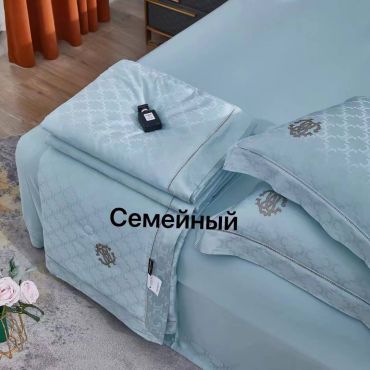 Комплект постельного белья с облегчённым одеялом  Roberto Cavalli LUX-72885