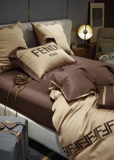 Комплект постельного белья Fendi LUX-78079