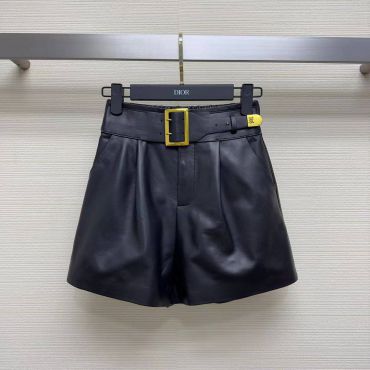 Кожаные шорты  Christian Dior LUX-94898