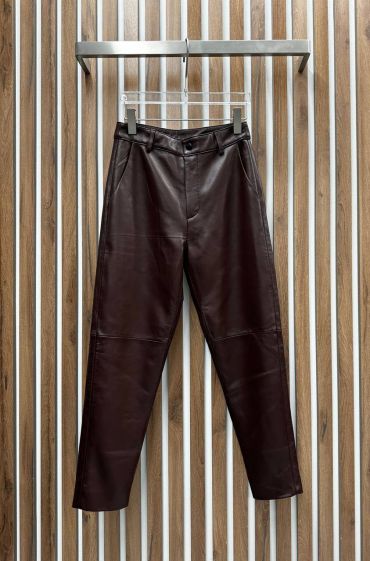 Кожаные брюки  LUX-95117