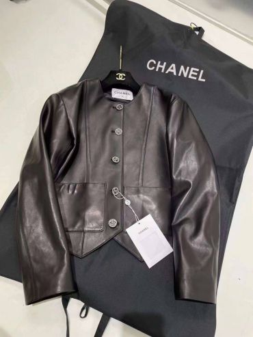 Кожаная куртка Chanel LUX-96657