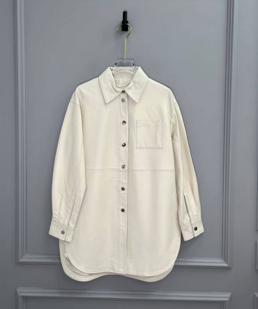 Кожаная рубашка  LUX-103052