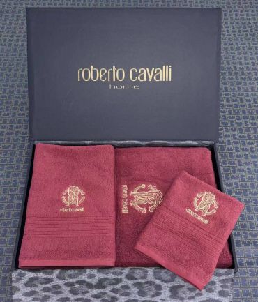 Комплект из 3-х полотенец  Roberto Cavalli LUX-105788