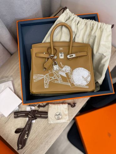 Сумка женская Birkin 25 Hermes LUX-109773