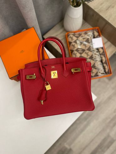 Сумка женская Birkin, 30, GHW