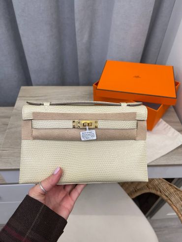 Сумка женская Pochette, Lezard Natura 