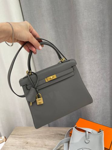 Сумка женская Kelly, 25, GHW Epsom leather 