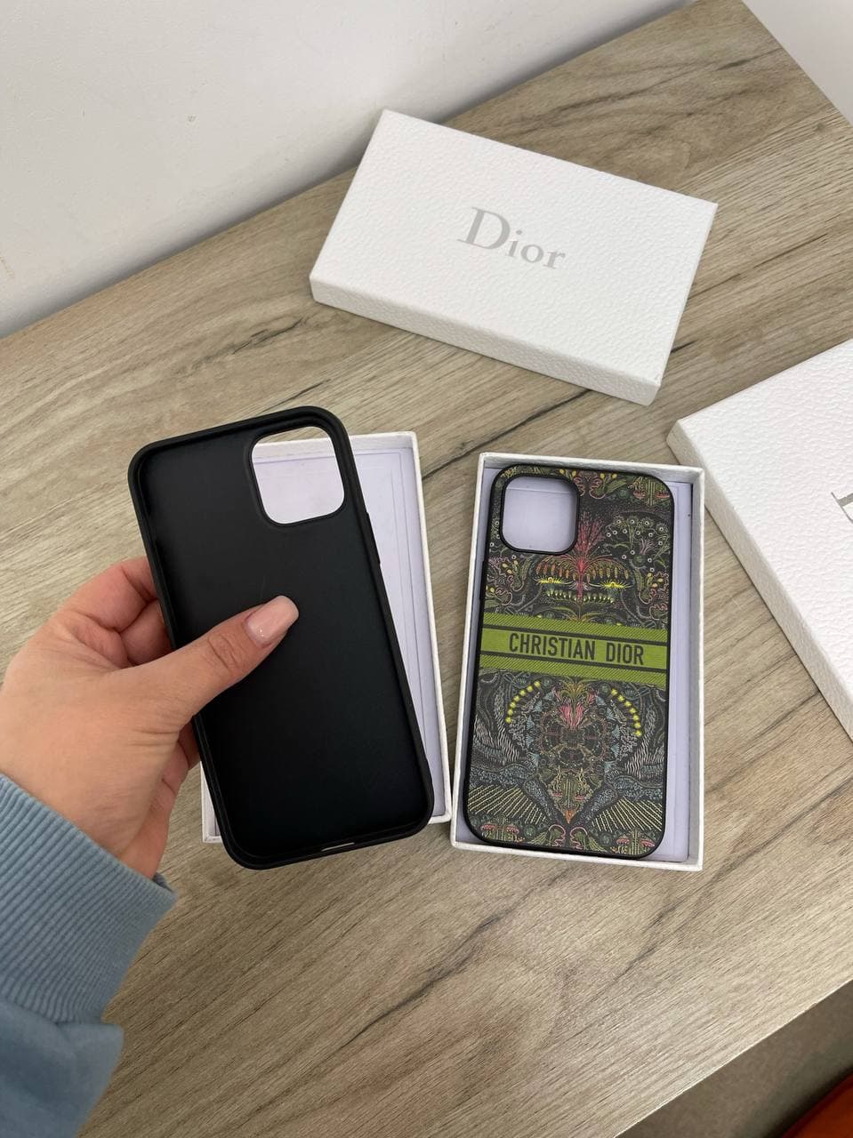 Купить чехол на iphone 12 pro и 12 pro max Christian Dior LUX-57249 - цена  в интернет-магазине в Москве