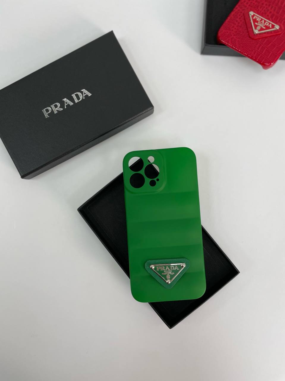 Купить чехол на iphone 13 pro max Prada LUX-65827 - цена в  интернет-магазине в Москве