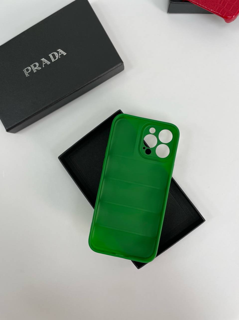 Купить чехол на iphone 13 pro max Prada LUX-65827 - цена в  интернет-магазине в Москве